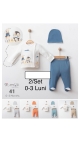 compleu bebe 0-3 luni 2/set