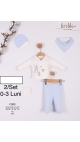 compleu bebe 0-3 luni 2/set