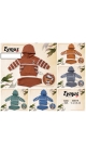 compleu copii 9-24 luni 4/set
