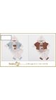 compleu bebe 0-9 luni 3/set