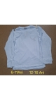 bluza alba fete 6-11 ani 6/set