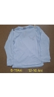 bluza alba fete 12-16 ani 6/set