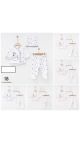 compleu bebe 0-3 luni 3/set