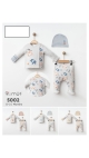 compleu bebe 0-3 luni 3/set