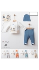 compleu bebe 0-3 luni 3/set