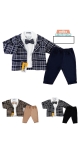 costum baieti 9-24 luni 4/set