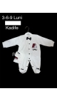 body bebe 3-9 luni catifea 3/set