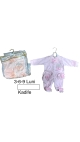 body bebe 3-9 luni catifea 3/set