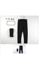 pantaloni fete 7-11 ani 5/set
