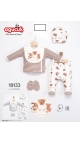 compleu bebe 0-3 luni 3/set