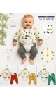 compleu bebe 3-9 luni 3/set