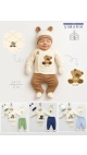 compleu bebe 0 luni 3/set
