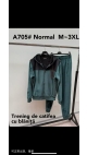 trening barbati catifea imblanit m-3xl 5/set