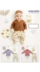 compleu bebe 0 luni 3/set