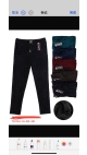 pantaloni blana m-3xl 5/set