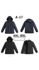 geaca barbati blana 4xl-8xl 5/set