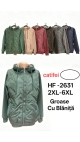 hanorac dama gros catifea cu blana 2xl-6xl 5/set