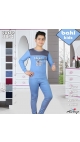 pijama copii 6-14 ani 95% bbc si 5% licra 5/set