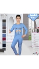 pijama copii 6-14 ani 95% bbc si 5% licra 5/set