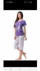 pijama dama s-xl 4/set