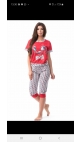 pijama dama s-xl 4/set