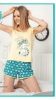 pijama dama baki schort 100% bbc s-xl 4/set