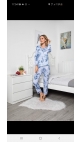 pijama dama Backy maneca lunga 100%bbc m-2xl 4/set