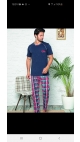 pijama barbati Backy tricou 100%bbc s-2xl 5/set