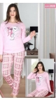 pijama dama Backy 100%bbc s-2xl 5/set