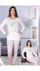 pijama dama Backy 100%bbc s-2xl 5/set