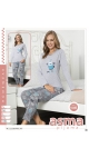 pijama dama s-2xl 5/set