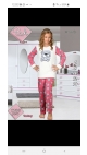 pijama copii cocolino 100% micro 6-14 ani 5/set