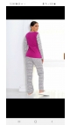 pijama dama berfin 100% bbc m-2xl 4/set