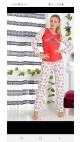 pijama dama berfin 100% bbc m-2xl 4/set