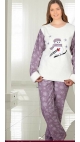 pijama dama cocolino 100 % micro m-2xl 4/set