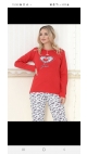 pijama dama interlok baki 100% bbc m-2xl 4/set