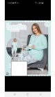 pijama dama berfin batal 100%bbc xl-3xl 3/set