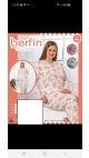 pijama dama berfin batal 100%bbc xl-4xl 4/set