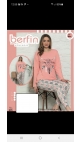 pijama dama berfin 100%bbc s-xl 4/set