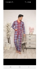 pijama barbati baki batal 100%bbc l-3xl 4/set