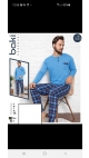 pijama barbati baki 100%bbc s-2xl 5/set