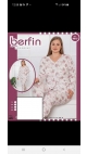 pijama dama berfin batal 100%bbc xl-4xl 4/set