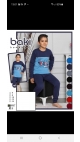 pijama baieti interlok gros 100%bbc 6-14 ani 5/set