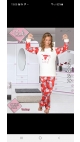 pijama fete cocolino 100%micro 6-14 ani 5/set