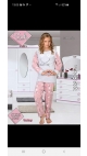 pijama fete cocolino 100%micro 6-14 ani 5/set