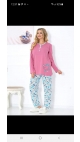 pijama dama baki batal 100%bbc l-3xl 4/set