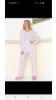 pijama dama baki batal 100%bbc xl-3xl 3/set