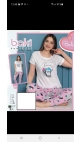 pijama dama baki  100%bbc s-2xl 5/set