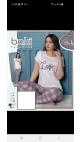 pijama dama baki  100%bbc s-2xl 5/set