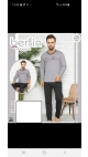 pijama barbati berfin 100%bbc s-2xl 5/set